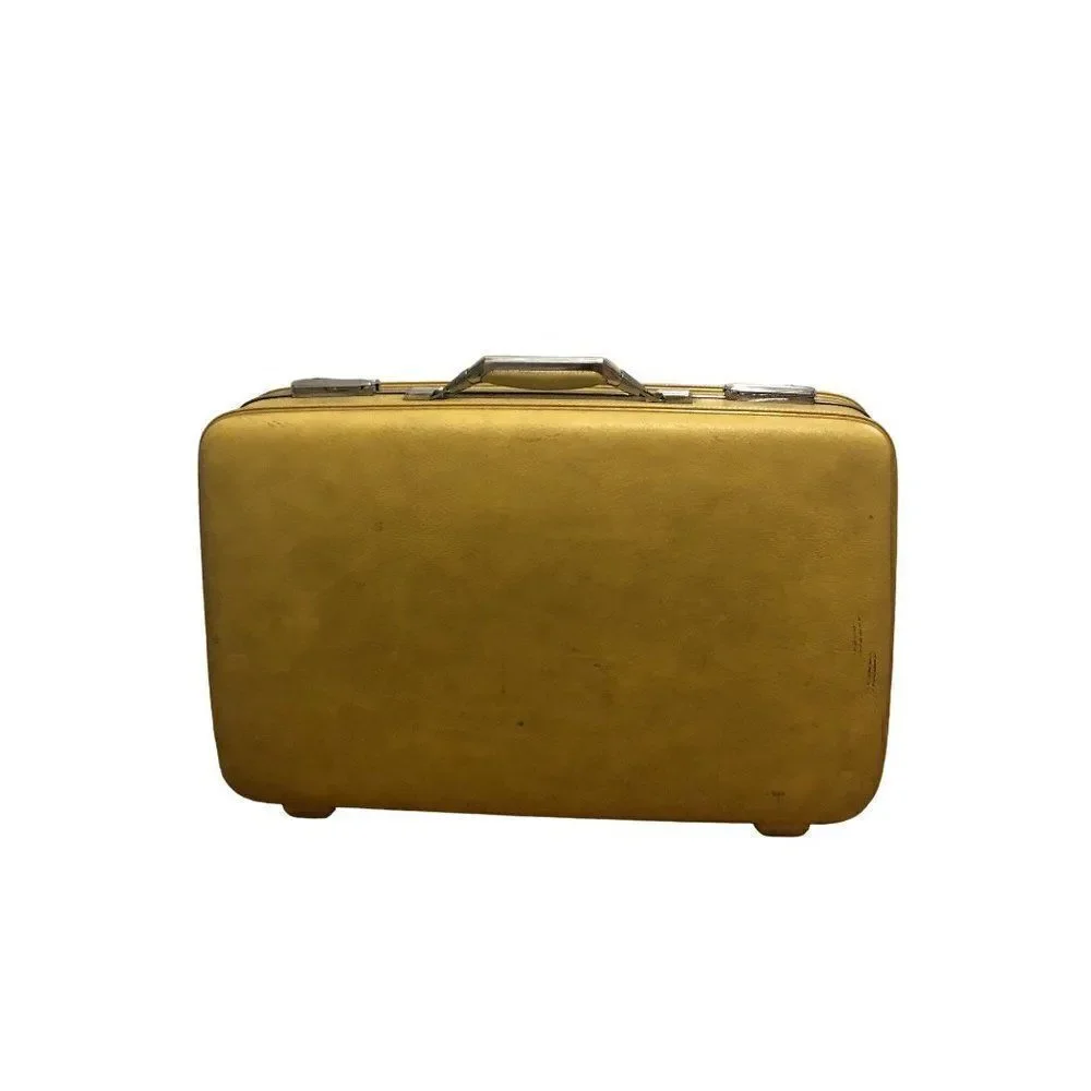 Vintage American Tourister Suitcase Luggage Hard Shell